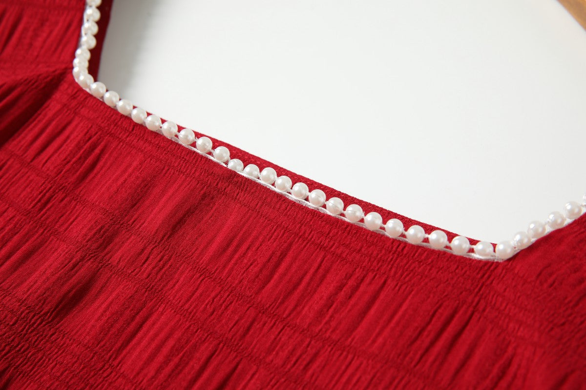 Plus Size Square Neck Dress