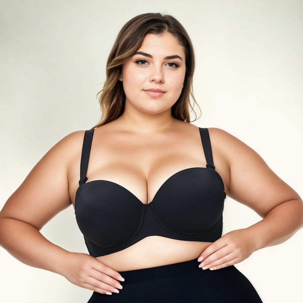 Ashley Plus Size Strapless Bra