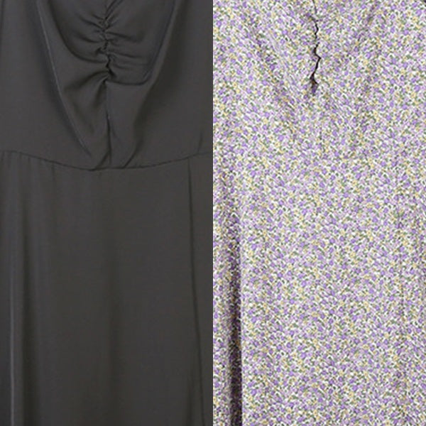 Plus Size Ditsy Sweetheart Cami Dress