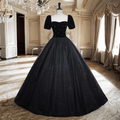 Waverly Plus Size Vintage Black Gown