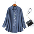 Nina Plus Size Tank Top and Shirt Set