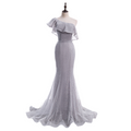 Plus Size Toga Evening Dress