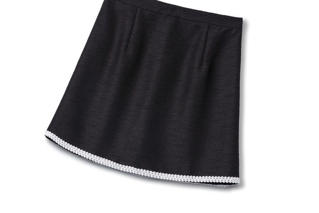 Plus Size Top and Skirt Set