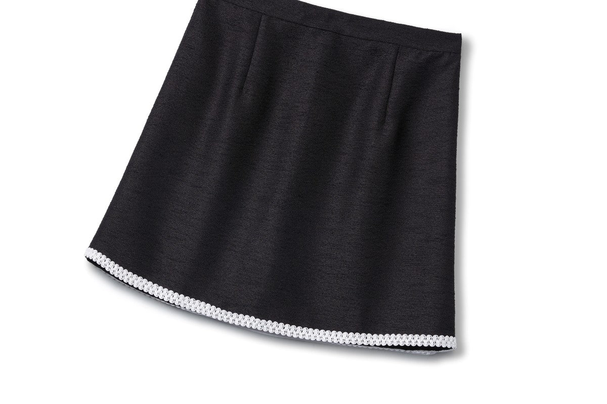 Plus Size Top and Skirt Set