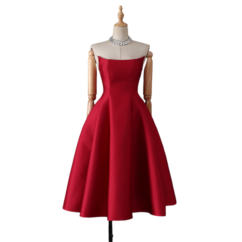 Plus Size Tube A Line Dress
