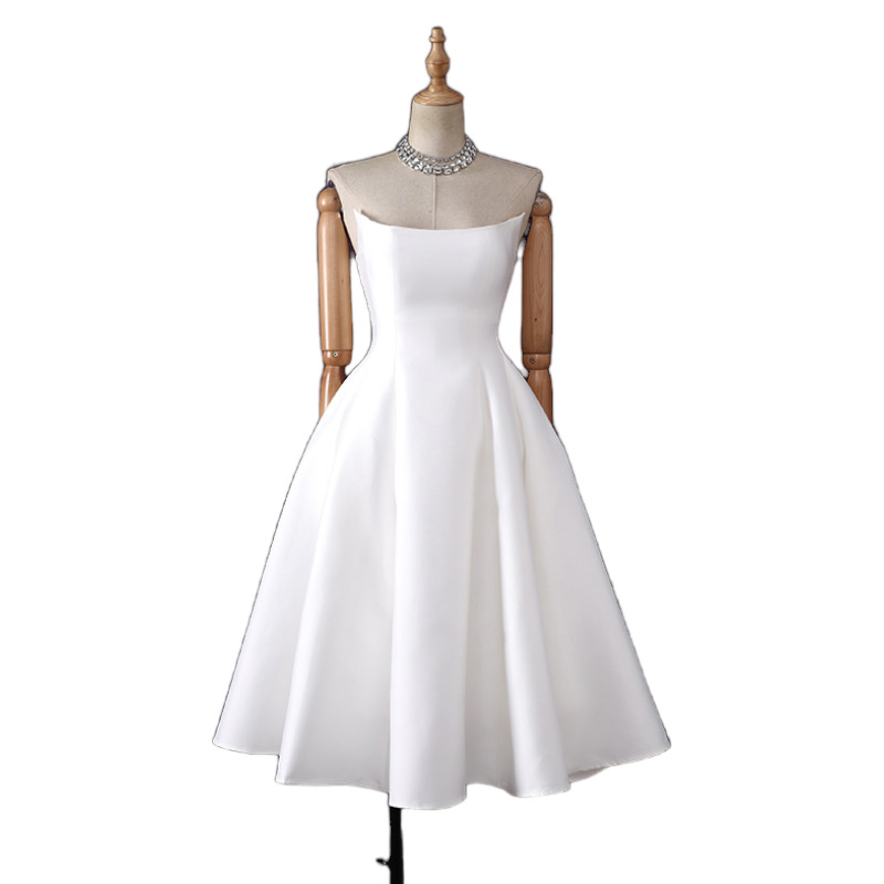 Plus Size Tube A Line Dress