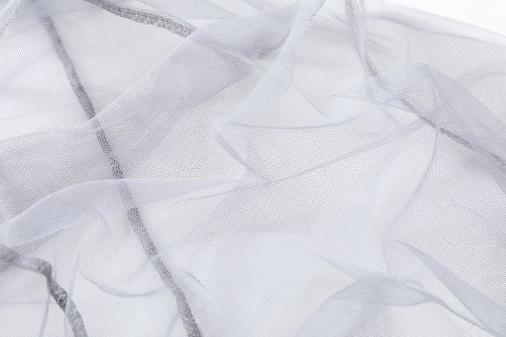 Plus Size Tulle Midi Skirt