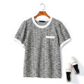 Paige Plus Size Tweed Blouse