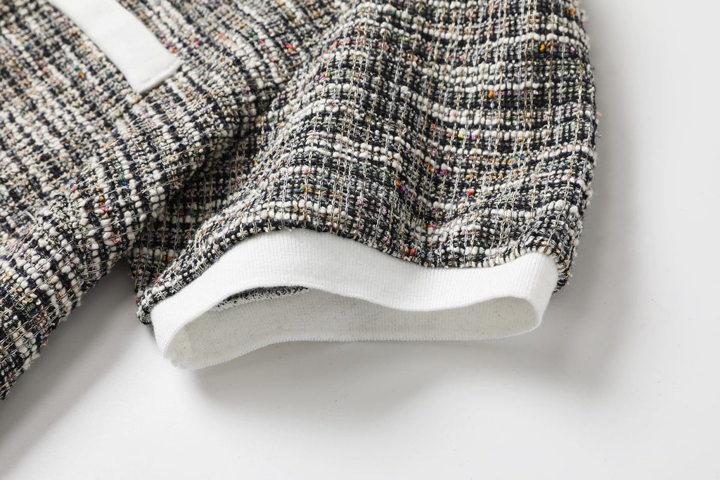 Vanessa Plus Size Tweed Shift Dress