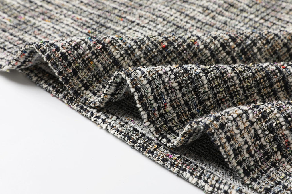 Vanessa Plus Size Tweed Shift Dress