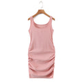 Plus Size U Neck Tank Dress