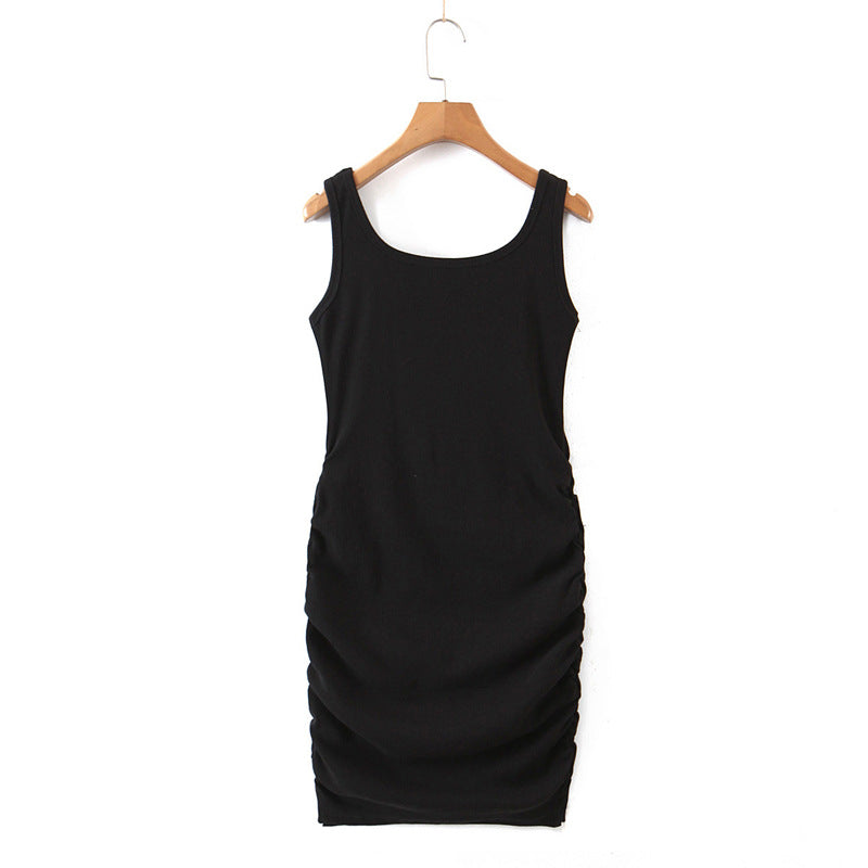 Plus Size U Neck Tank Dress