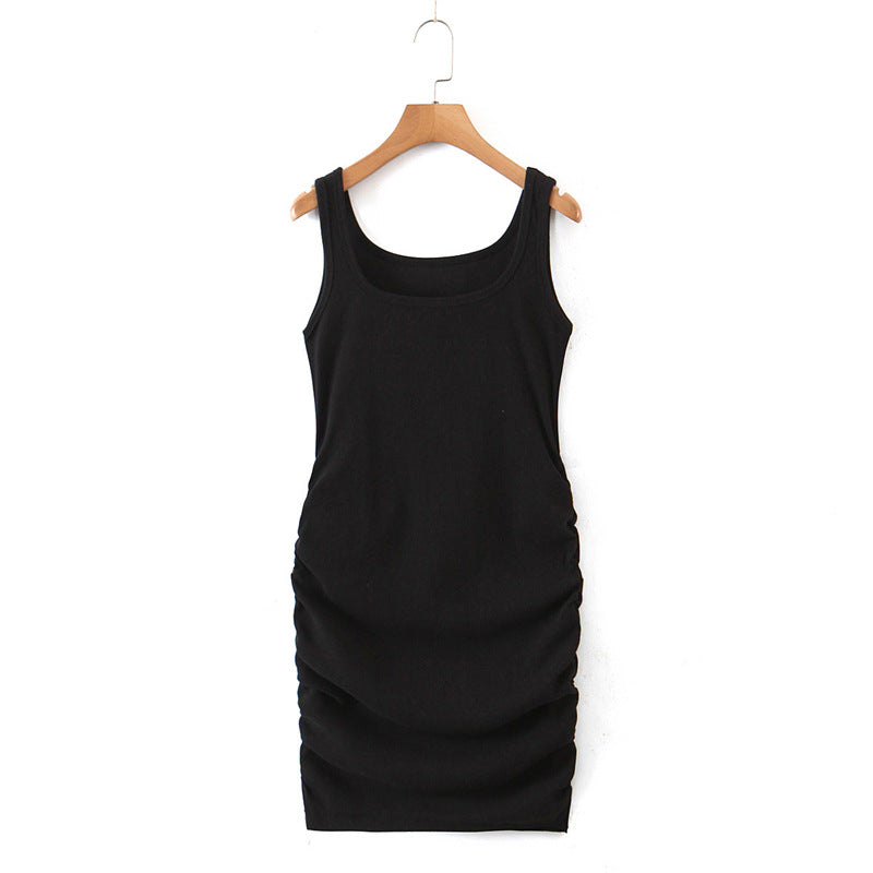 Plus Size U Neck Tank Dress