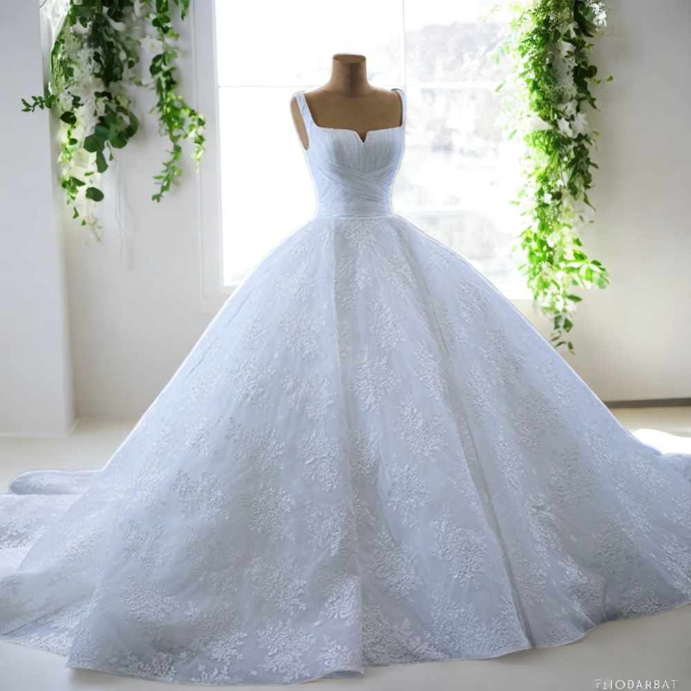 Elitzel Plus Size Wedding Dress
