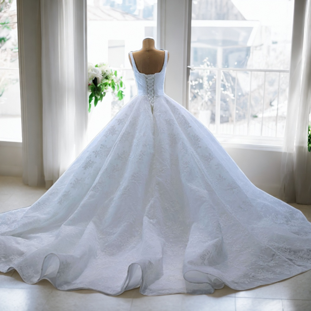 Elitzel Plus Size Wedding Dress