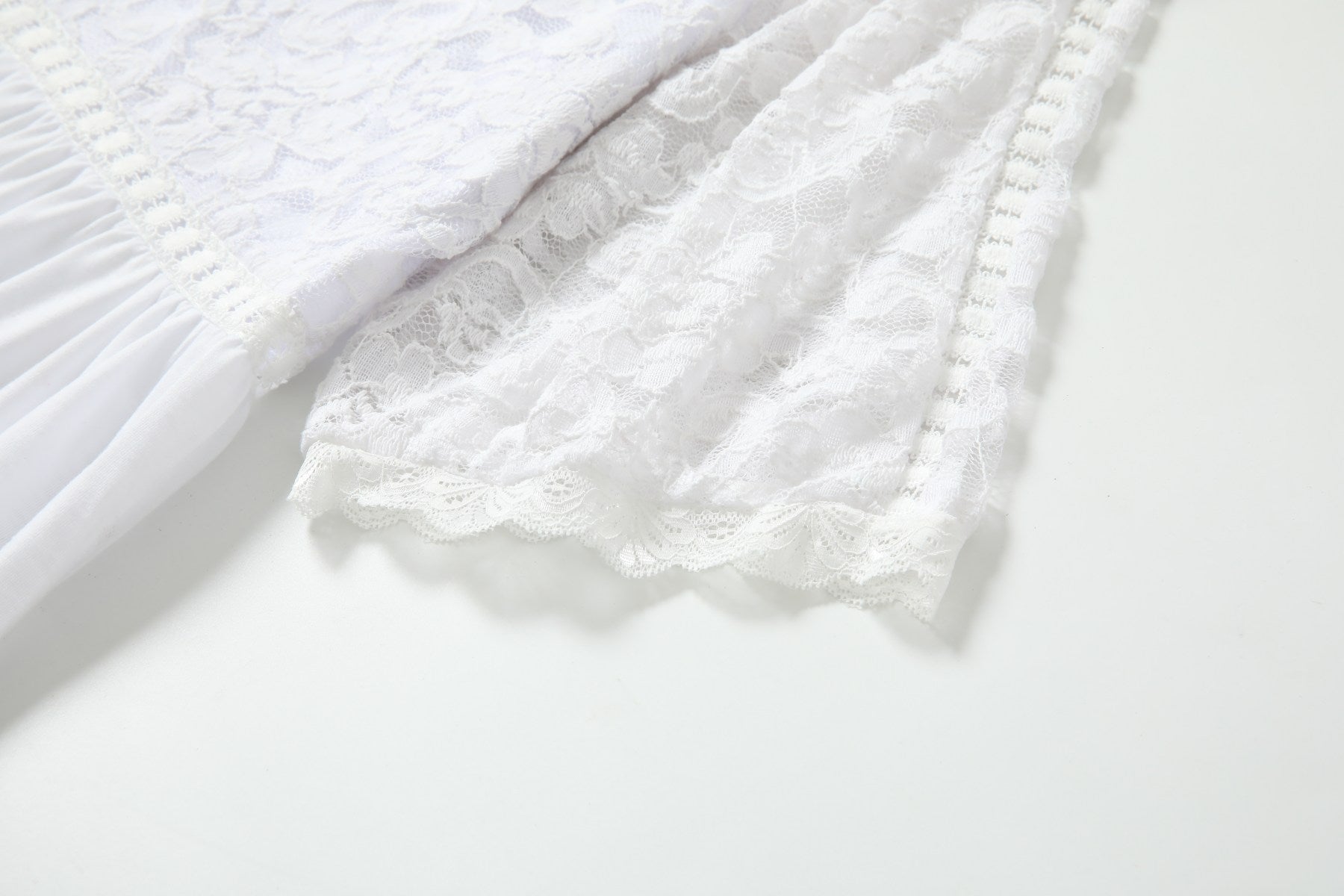 Plus Size White Short Sleeve Maxi Dress