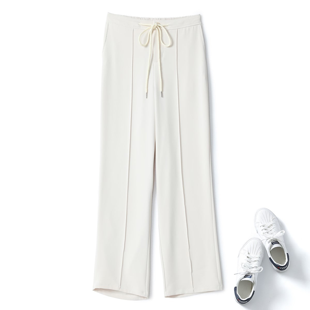 Evie Plus Size White Pants