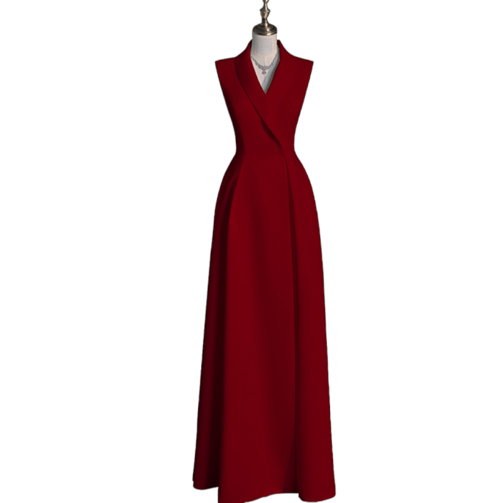 Plus Size White Semi Formal Tuxedo Dress