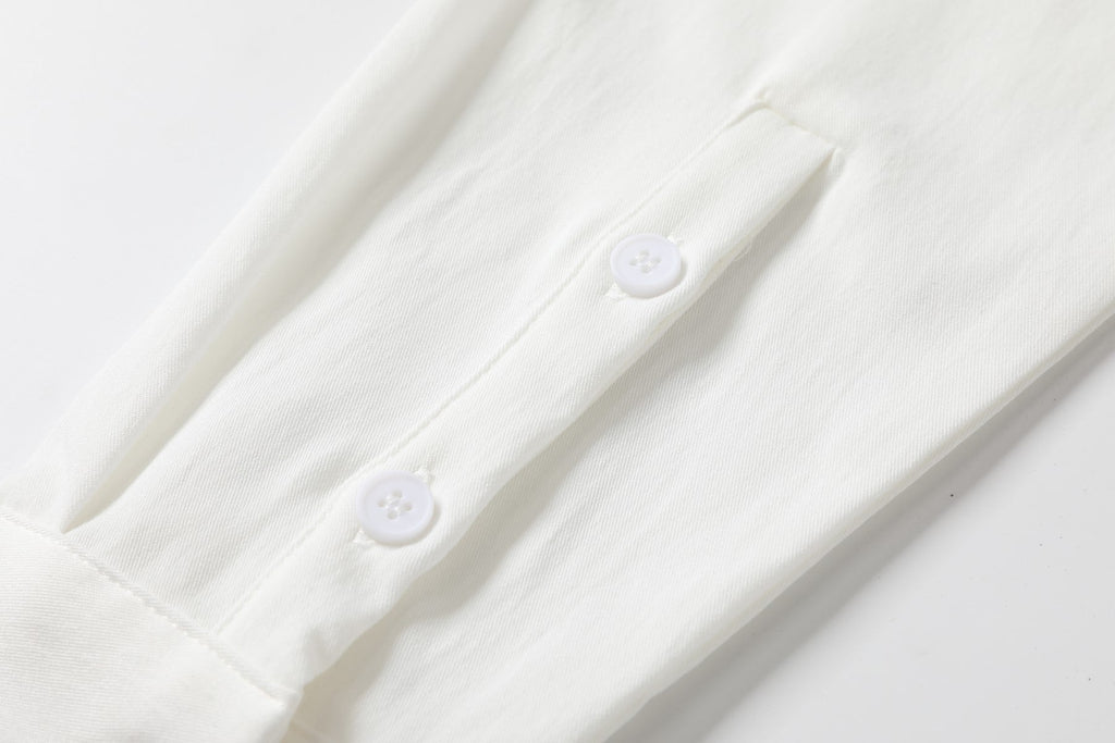 Sydney Plus Size White Shirt