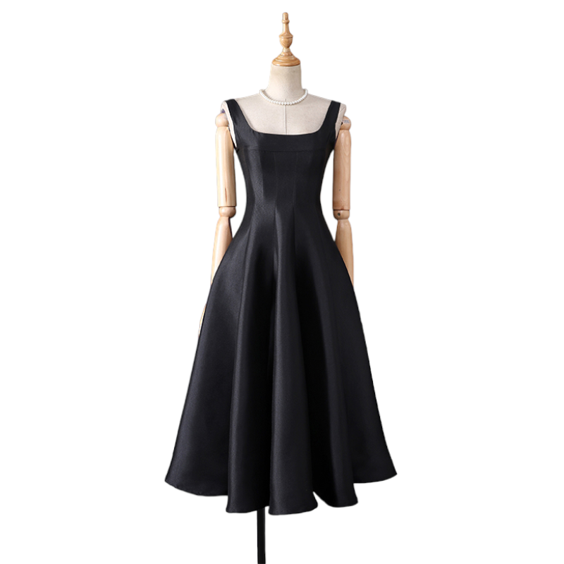 Plus Size White Square Neck Cocktail Dress