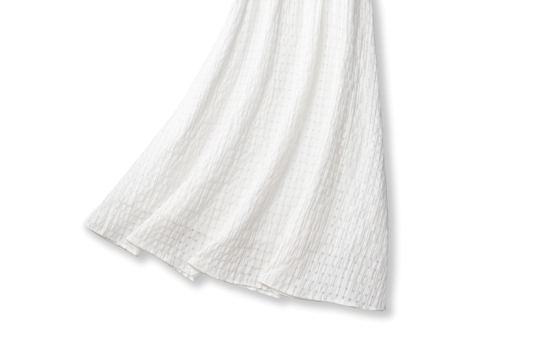 Carla Plus Size White V Neck Dress