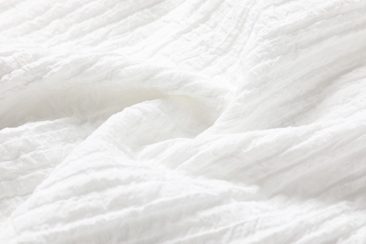 Plus Size White Wrap Dress