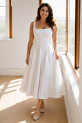 Romilly Plus Size Square Neck Midi & Maxi Dress